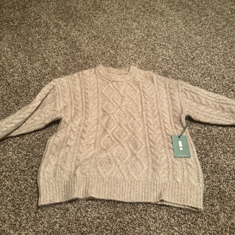 Daily Drills Cable knit Sweater